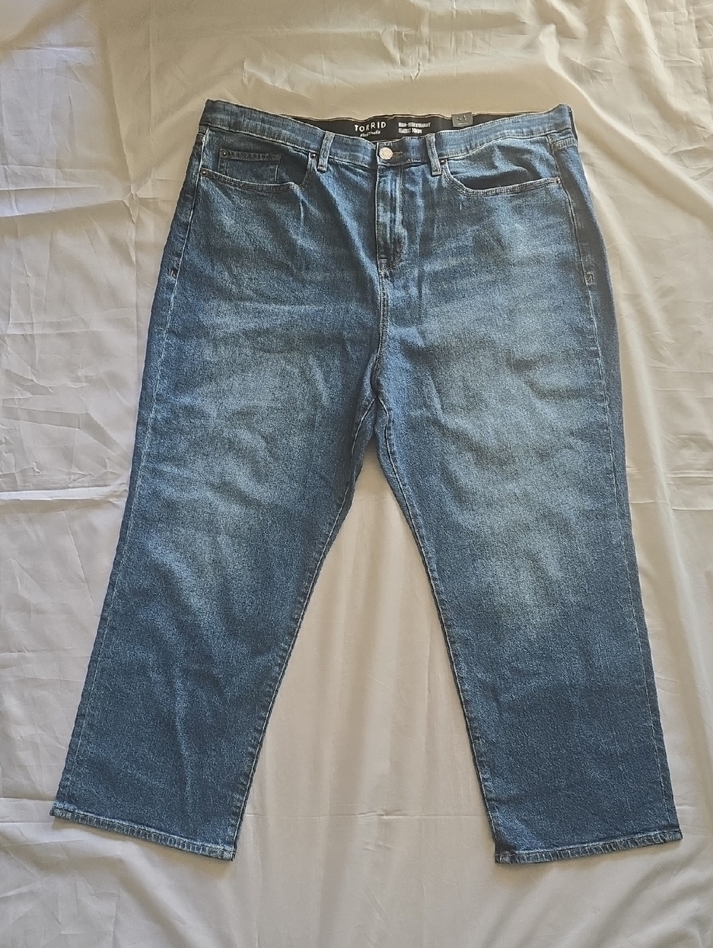 Torrid Relaxed Blue Denim Jeans Size 22S